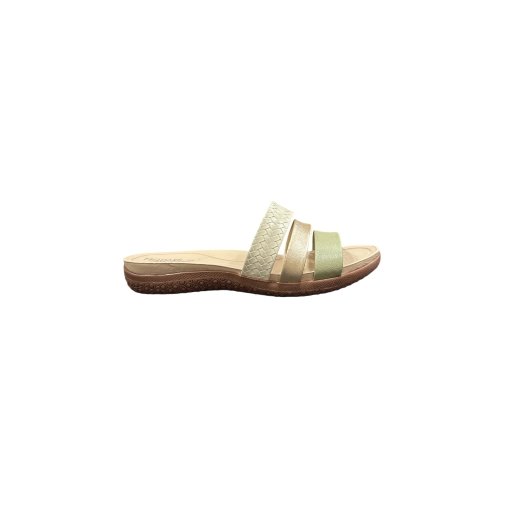 TAMANCO MODARE NP TRES VALENÇA/NP FLO NAT/MT LONDON CREME/VERDE/DOURADO