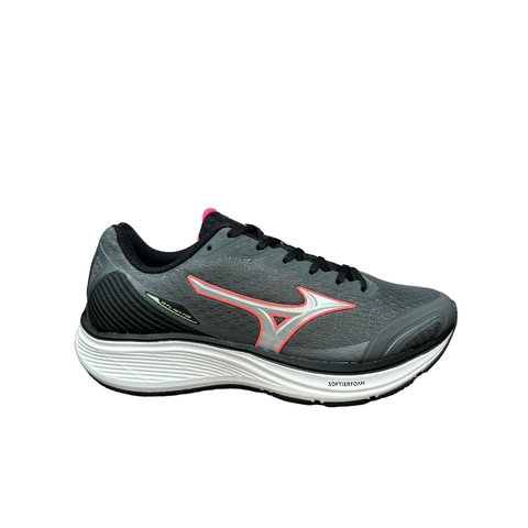 TÊNIS MIZUNO ATLANTIS - CINZA ESCURO / ROSA - 2033