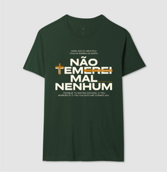 Camiseta Não Temerei Mal Nenhum - Vista a Palavra na internet