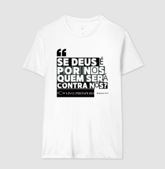 Camiseta Se Deus é por Nós | Vista a Palavra