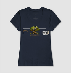 Camiseta Tríade Sagrada da Vida - Fé, Família e Riqueza - Cósmic Vibe - comprar online