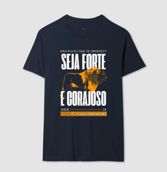 Camiseta Seja Forte e Corajoso | Vista a Palavra - comprar online