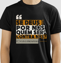 Camiseta Se Deus é por Nós | Vista a Palavra