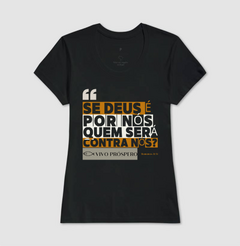 Camiseta Se Deus é por Nós | Vista a Palavra - loja online