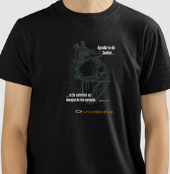 Camiseta Agrada-te do Senhor | Vista a Palavra