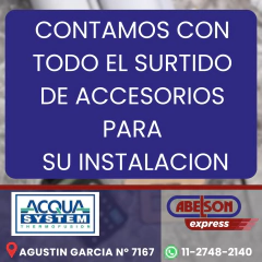 ACQUA SYSTEM CAÑO LUMINUM PN20 25 mm en internet