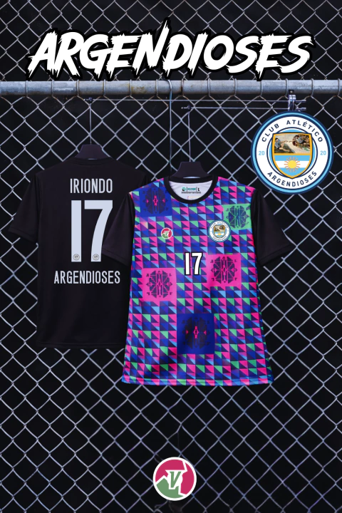 Camiseta Club Atlético Argendioses – Modelo Oficial Arquero 2026 - comprar online