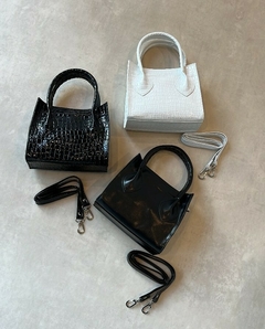 CARTERA ATENAS CROCCO BLANCO - comprar online