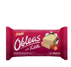 Obleas Zupay Frutilla 56 x 50 g