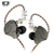 Fones KZ-ZSN Pro Ear Earphones, Tecnologia Híbrida, power bass Earbuds
