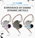 Fones KZ-ZSN Pro Ear Earphones, Tecnologia Híbrida, power bass Earbuds - comprar online