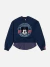 Casaco Menina Juvenil Mickey Listrado Navy Marinho Authoria - comprar online