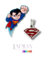 COLAR INOX E PINGENTE SUPER HOMEM