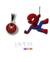 COLAR INOX E PINGENTE HOMEM ARANHA