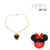 PULSEIRA PINGENTE MINNIE RESINADA BANHADA EM OURO 18K na internet
