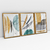 Quadro Abstrato Organic Decor Kit com 3 Quadros - comprar online
