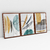 Quadro Abstrato Organic Decor Kit com 3 Quadros