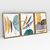 Imagem do Quadro Abstrato Organic Decor Kit com 3 Quadros