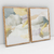 Quadro Decorativo Abstrato Elegant Soft Watercolor Kit com 2 Quadros - comprar online