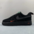 Nike Air Force 1 Low Multi-Swoosh Black Crimson