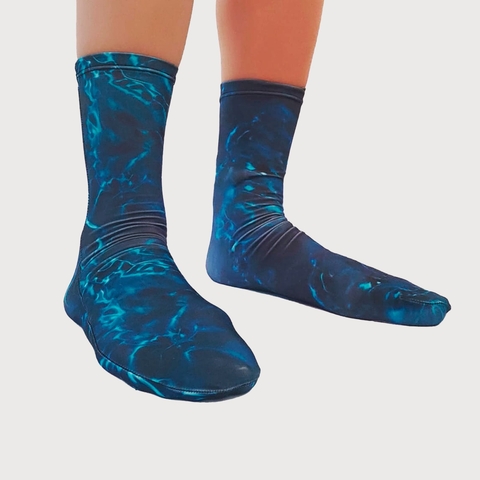 Medias para Agua Lycra Extra Life UV 50 Reflejo Azul