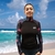Remera UV 50 Rash guards Lycra Extra Life Flores