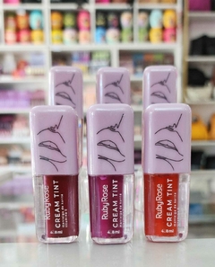 Tintas y lip gloss RUBY ROSE - mas de 10 tonos disponibles