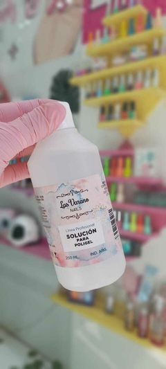 Solución para poligel 250ml LAS VARANO