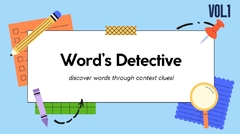 Word's Detective . Volume 1