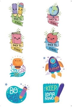 Sticker back to school