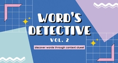 Word's detective! Volume 2.