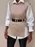 Chemise Com colete trico modal - loja online
