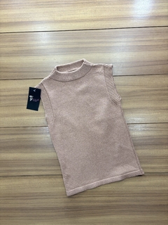 Cropped tricô modal