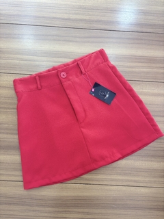 Shorts saia alfaiataria