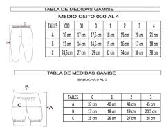 Medio Osito GAMISÉ Talles 2 y 4 Dinos - comprar online