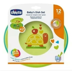 Plato CHICCO Baby´s Dish Set +12m - comprar online