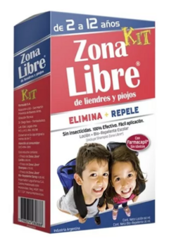 Zona Libre kit para liendres y piojos - comprar online