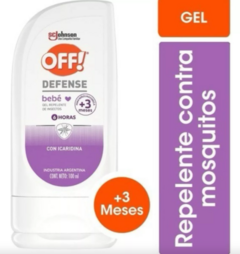 Repelente de mosquitos OFF Defense Bebé 100g.