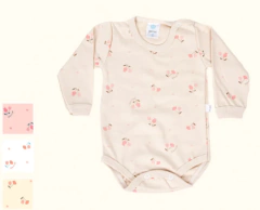 Body M/Larga GAMISÉ Talles 2 y 4 Flores - comprar online