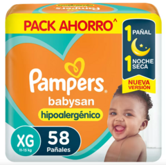 PAMPERS BabySan Talles M72-XXG54 - comprar online