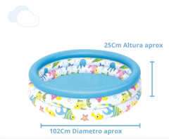 Pileta inflable Coral BESTWAY - BUGUI Baby Shop