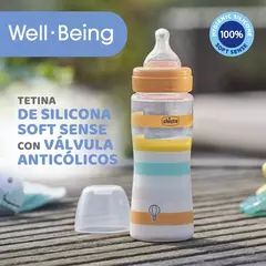 Mamadera CHICCO Well Being 330ml - comprar online