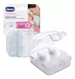 Pezoneras de Silicona con Estuche CHICCO