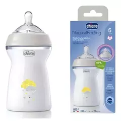 Mamadera CHICCO Natural Feeling 6+ 330ml