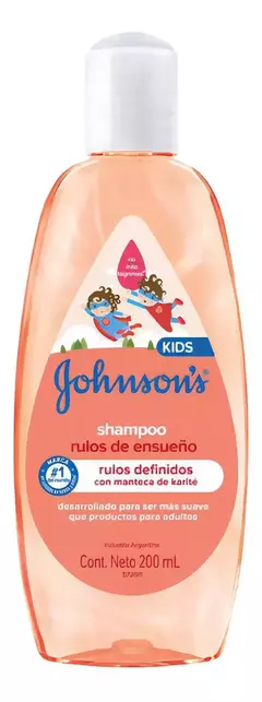 Shampoo JOHNSON´S Rulos de Ensueño 200ml