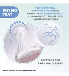 Imagen de Mamadera CHICCO Well Being 330ml
