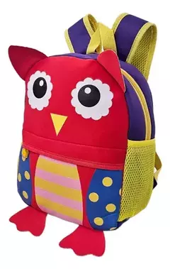 Mochila Neoprene Infantil Buho - comprar online