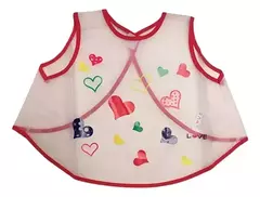 Babero Vestidito LOVE Impermeable +6 meses - comprar online