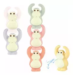 Set de 6 Monitos de Baño Encastrables - comprar online