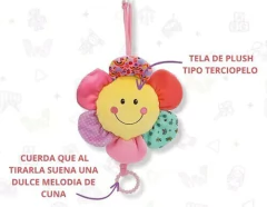 Cunero Flor Musical WOODY TOYS - comprar online